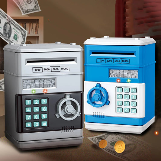 Secure Kids Coin Bank Safe